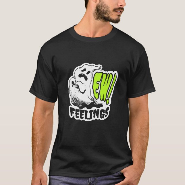 Valentine's Day Outfit EW Feelings Anti Valentine' T Shirt (Framsida)