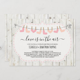 Valentines day par/Bröllop/Möhippa Inbjudningar