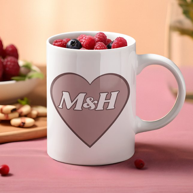 Valentines day par Initialer Kaffemugg (Skapare uppladdad)