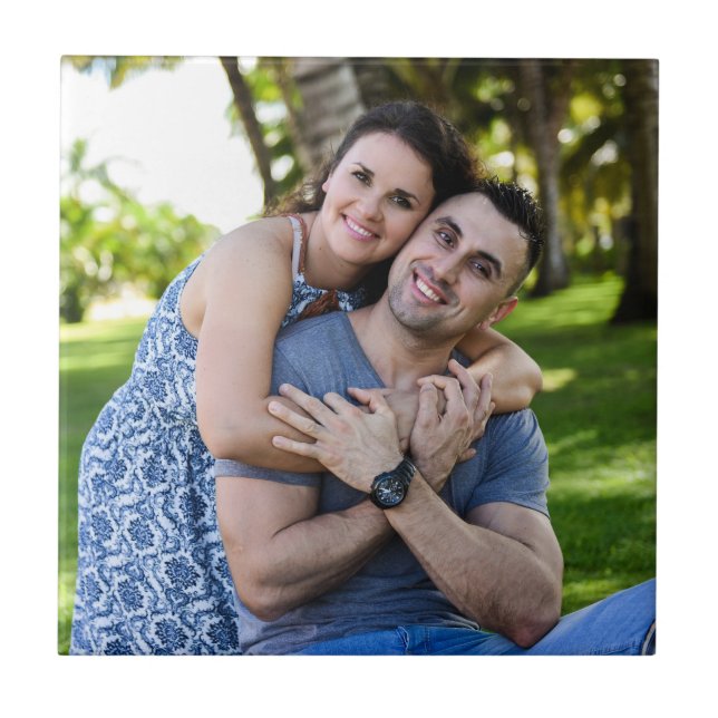 VALENTINE'S DAY PHOTO TILE GIFT KAKELPLATTA (Framsidan)