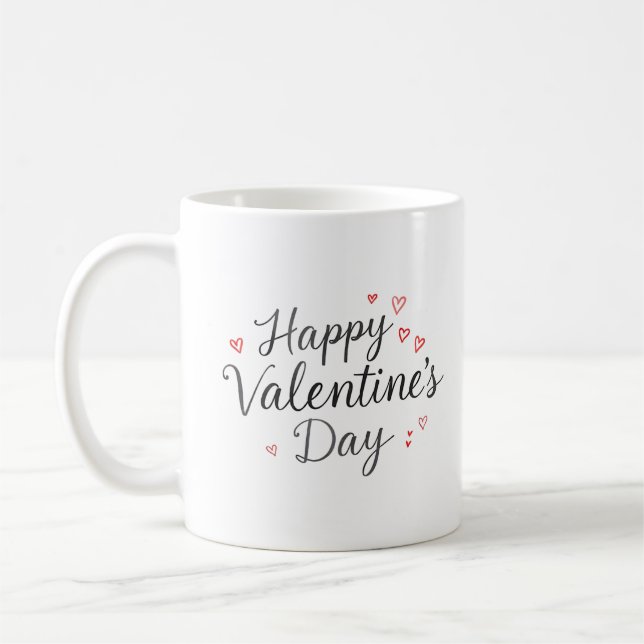 Valentine's Day Polka Radio Mug Kaffemugg (Vänster)