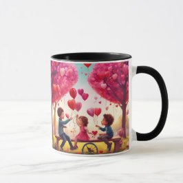 valentines day-presentkaffe mugg