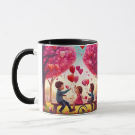 valentines day-presentkaffe mugg