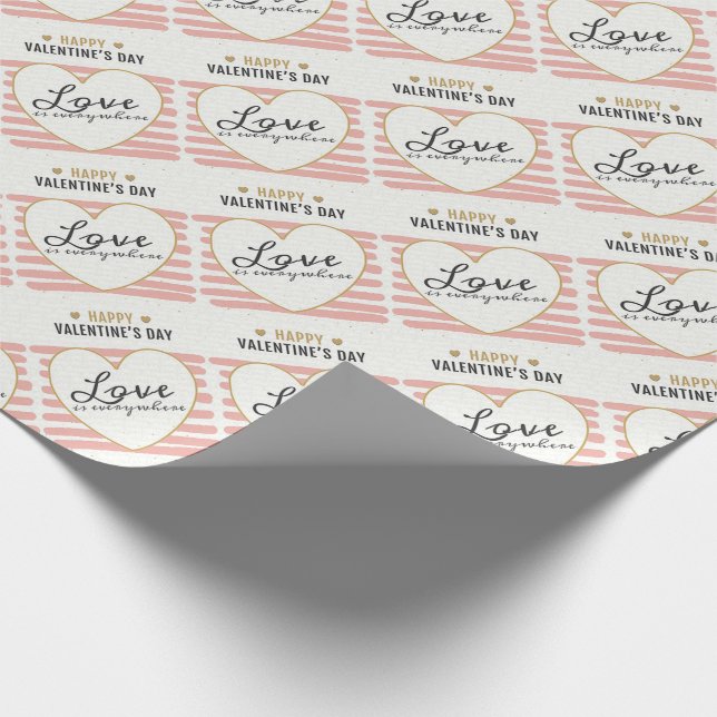 Valentines day presentpapper (Hörn)