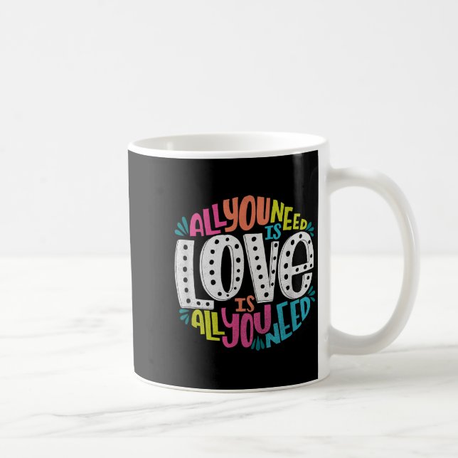 Valentine's Day Product - All You Need Is Love  Kaffemugg (Höger)