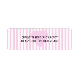 Valentines day Real Gods Returadress Etikett