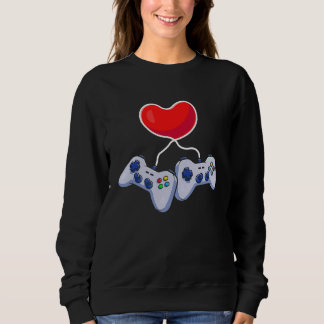 Valentines Day Red Heart Video Game  Love Gamer Bo T Shirt