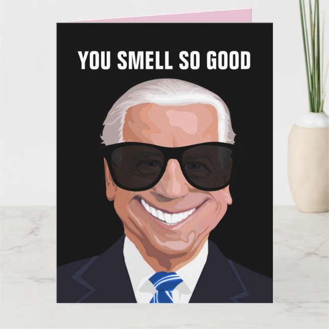 VALENTINE'S DAY ROLIGT JOE BIDEN GRATTULERAR STORT KORT (Framsida)