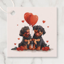 Valentines day Rottweiler Hundar