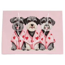 Valentines day Schnauzer Hundar