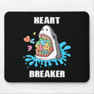 Valentines day Shark Heart Breaker Roligt Boys Kid Musmatta