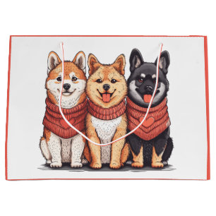 Valentines day Shiba Inu Hundar