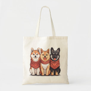 Valentines day Shiba Inu Hundar Tygkasse