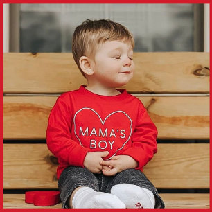 Valentines day Shirt Småbarn Boy, Valentine Shirt T