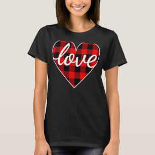 Valentines day Shirt Women Manar Kids Buffalo Play T