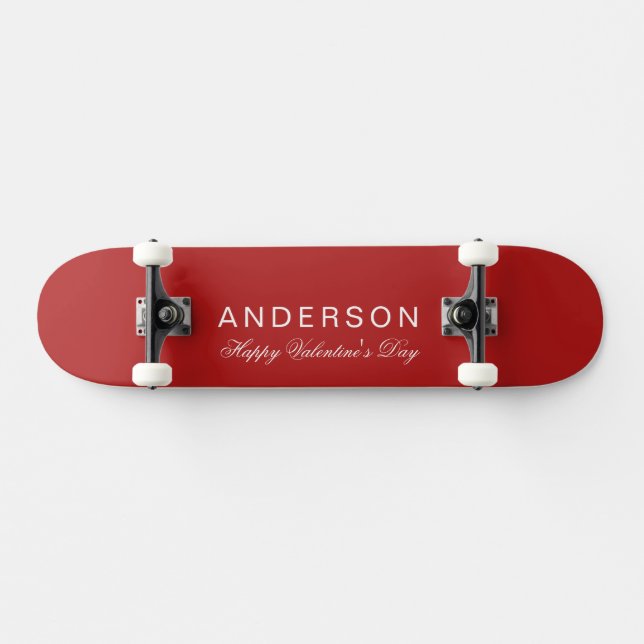 Valentines Day Skateboard för festlig semester glä (Horz)
