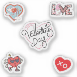 Valentines day Sticker Pack Klistermärken