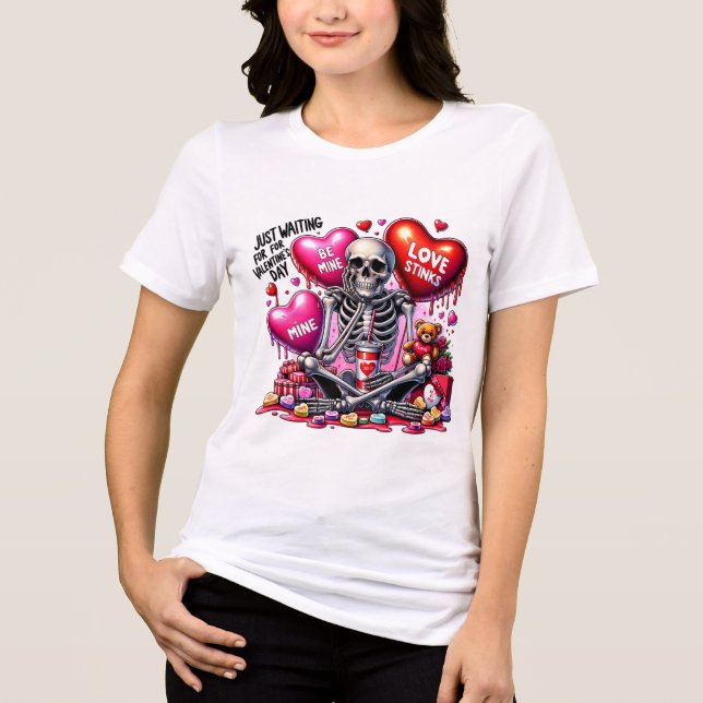 Valentine's Day  T Shirt (Framsida)