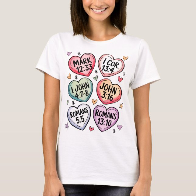 Valentines day T-shirt (Framsida)