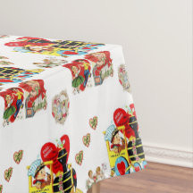 Valentines Day Tablecloth
