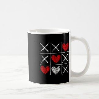 Valentines Day Tic-tac-toe Xo-xo Funny Valentine G Kaffemugg