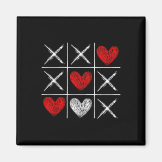 Valentines Day Tic-tac-toe Xo-xo Funny Valentine G Magnet