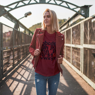 Valentines day Typografi för lärare T Shirt