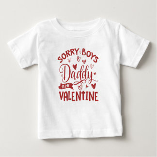 Valentines day... Tyvärr är pappa min Alla hjärtan T Shirt
