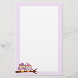 Valentines day Uggla Brevpapper