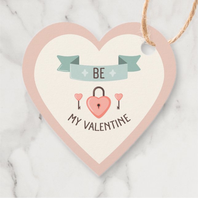 Valentines day - var min valentin gåvor etiketter (Baksida)