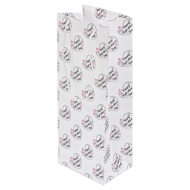 Valentines Day Vin Gift Bag (Baksidan Vinklad)