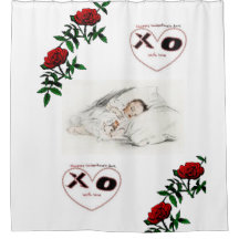 valentines day vit kärlek-duschdram