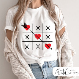 Valentine's day, Xoxox,Love heart, Cupid arrow T Shirt