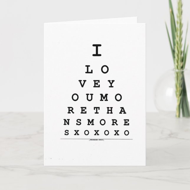 Valentines daykortkärlek dig mer än helgkort (Framsida)