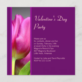 Valentines daypartyinbjudan inbjudningar