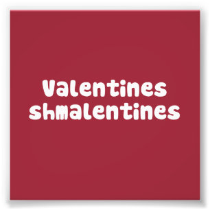 Valentines daySchmalentines dag Fototryck