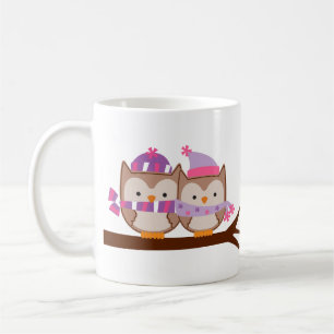 Valentines dayugglor kaffemugg