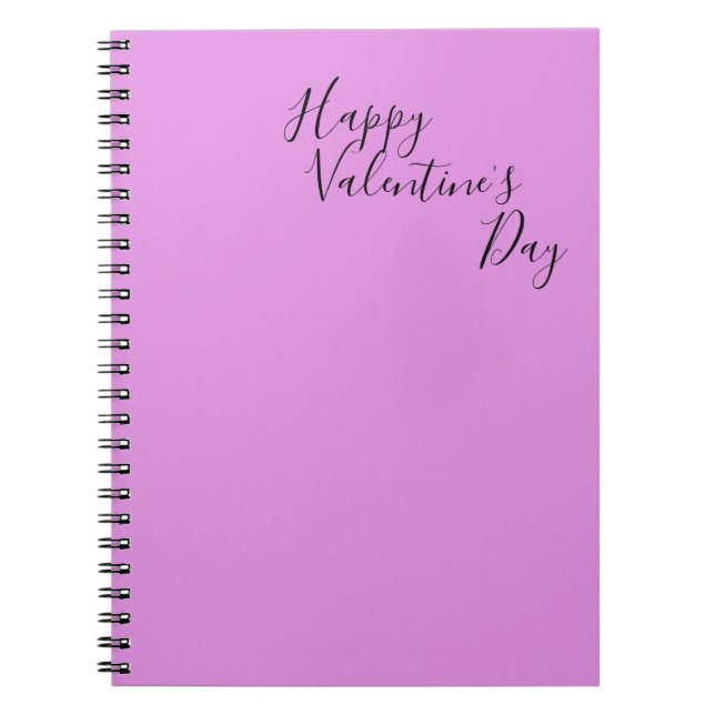 Valentine's Drawstring Backpack Anteckningsbok (Framsidan)