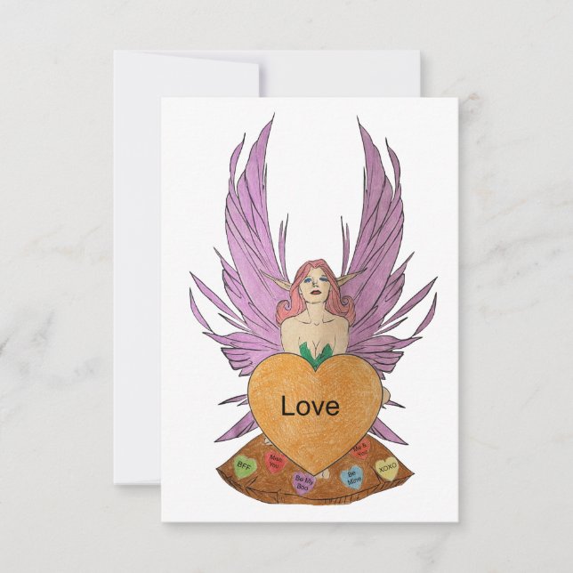 Valentines Faerie (Framsida)