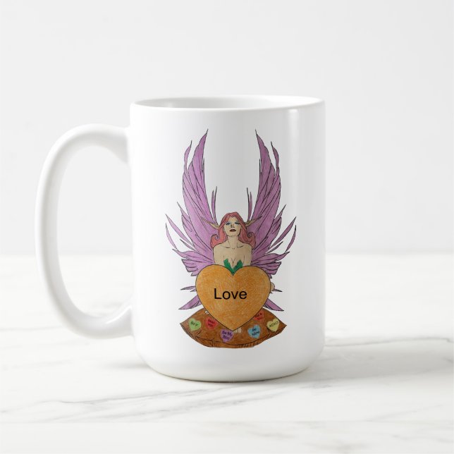 Valentines Faerie Kaffemugg (Vänster)