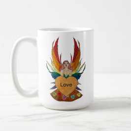 Valentines Faerie Kaffemugg