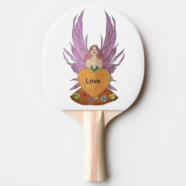 Valentines Faerie Pingisracket (Framsidan)