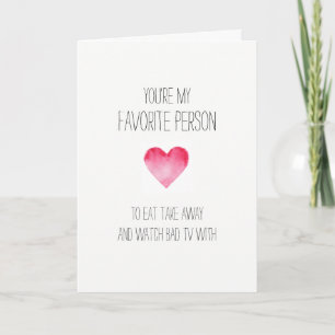 Valentines för superskojets favoritperson helgkort