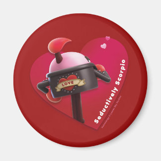 Valentines Fridge Magnet för Scorpio