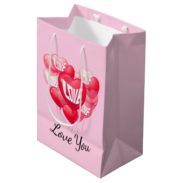 Valentines Gift Bag (Framsidan Vinklad)