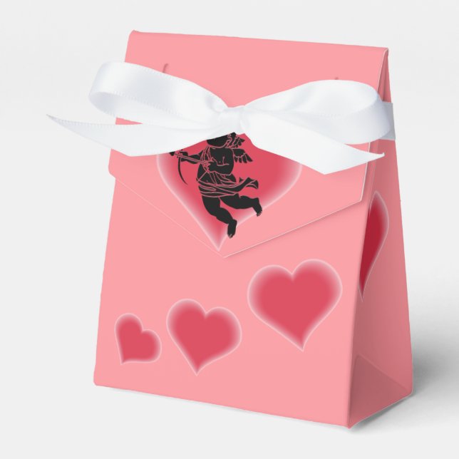 Valentines Gift Bag Anpassningsbar Cupid Bags Presentaskar (Framsidan Sidan)