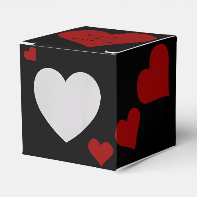 Valentines Gift Box Personlig Kärlek Boxes Presentaskar (Framsidan Sidan)