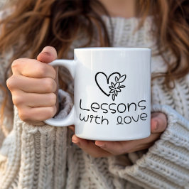 Valentines gift teacher thank you mugg