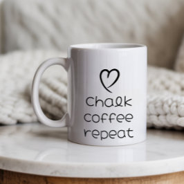 Valentines gift teacher thank you mugg