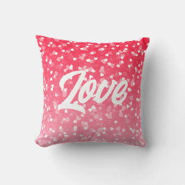 Valentines Hearts och Kärlek Kudde